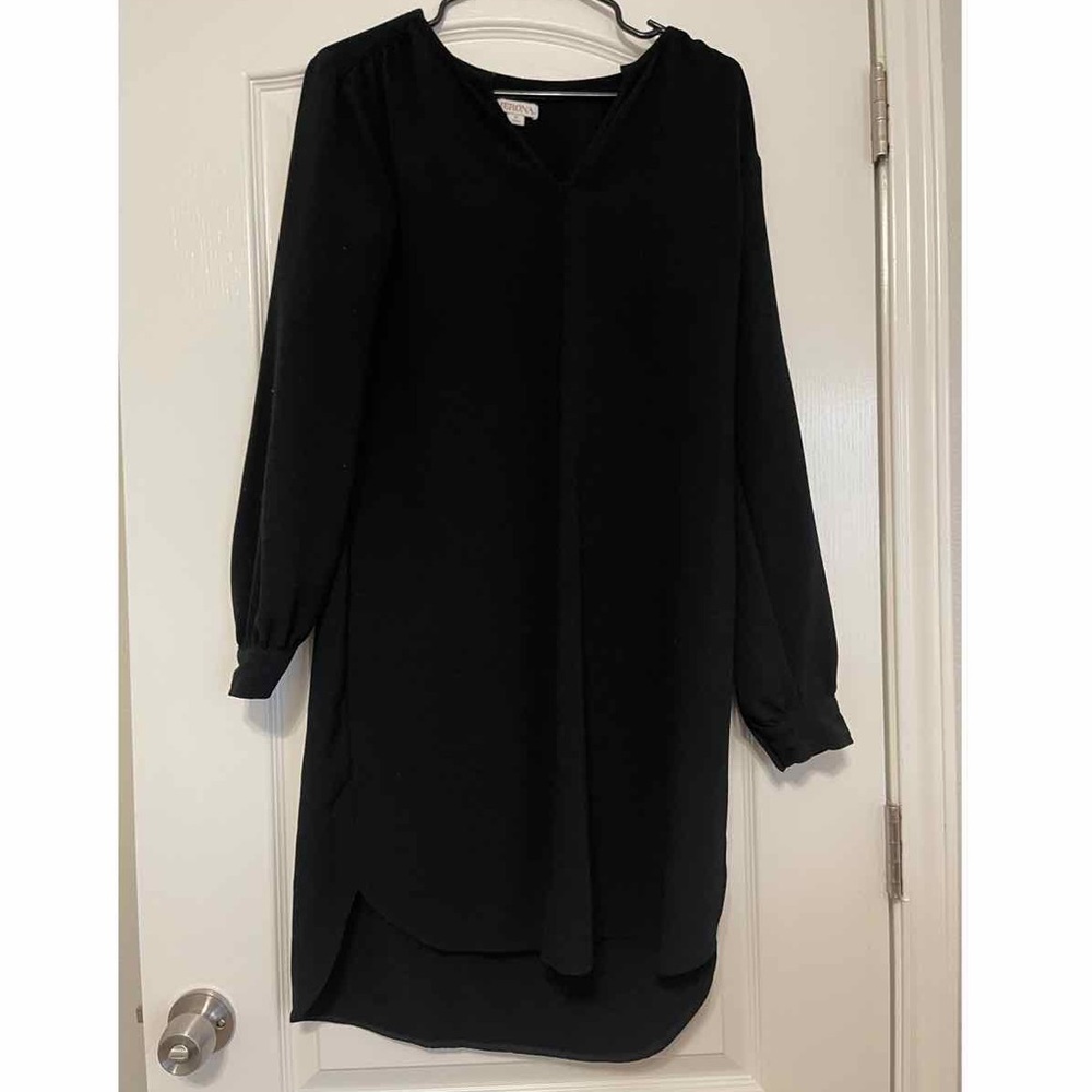 Merona Long Sleeve Little Black Dress